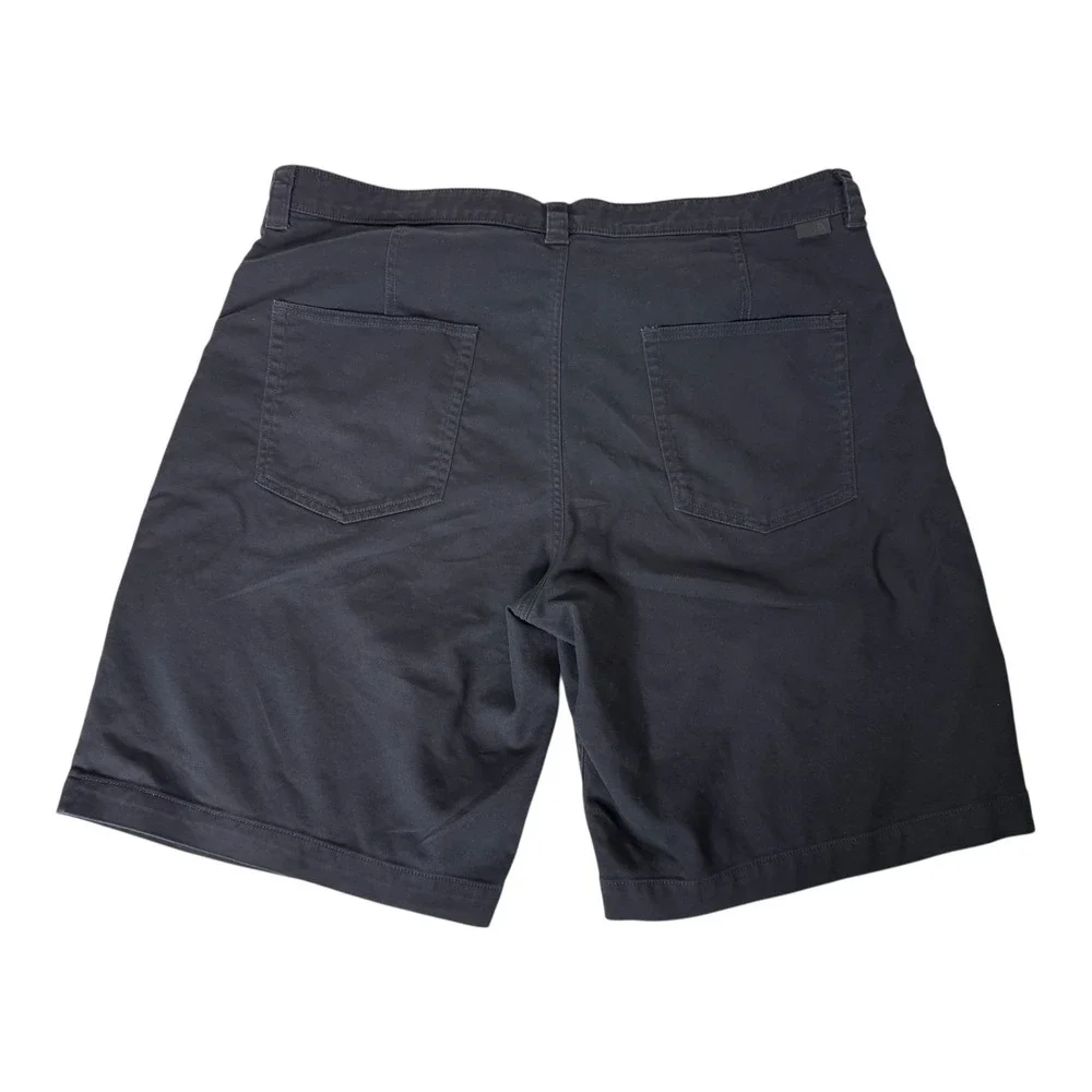 The North‎ Face Men's 38 Black Flat Front Bermuda Shorts Pockets